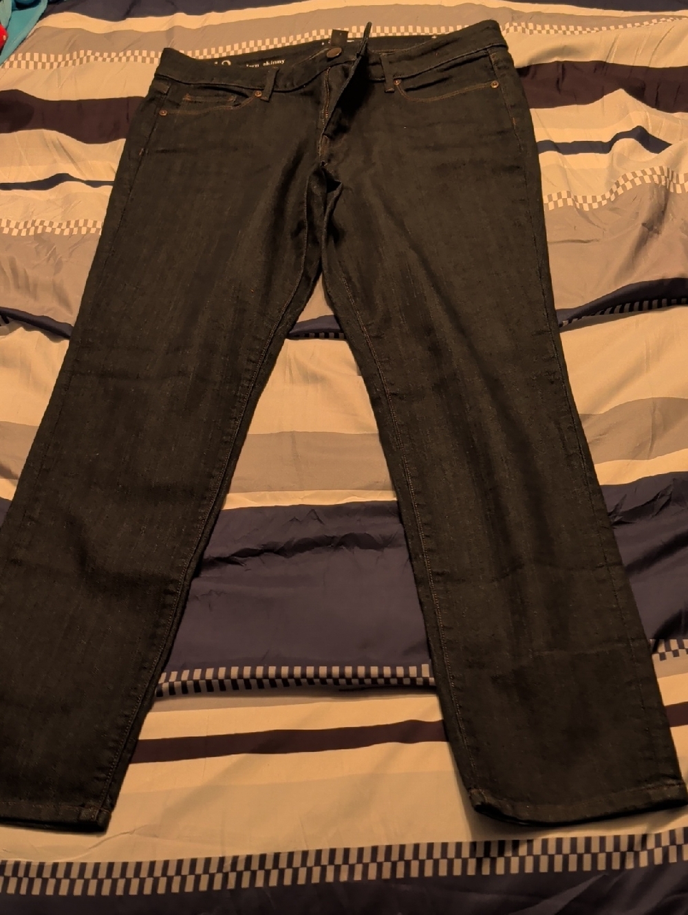 LOFT Women's Skinny Jeans in Dark Indigo